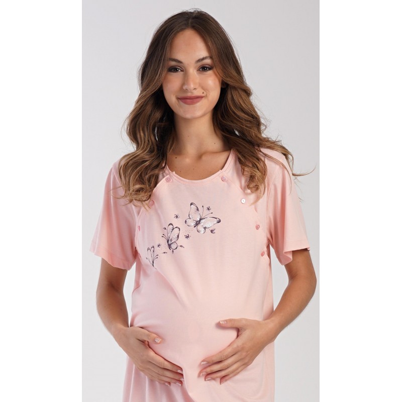 Dámská noční košile mateřská Butterfly
