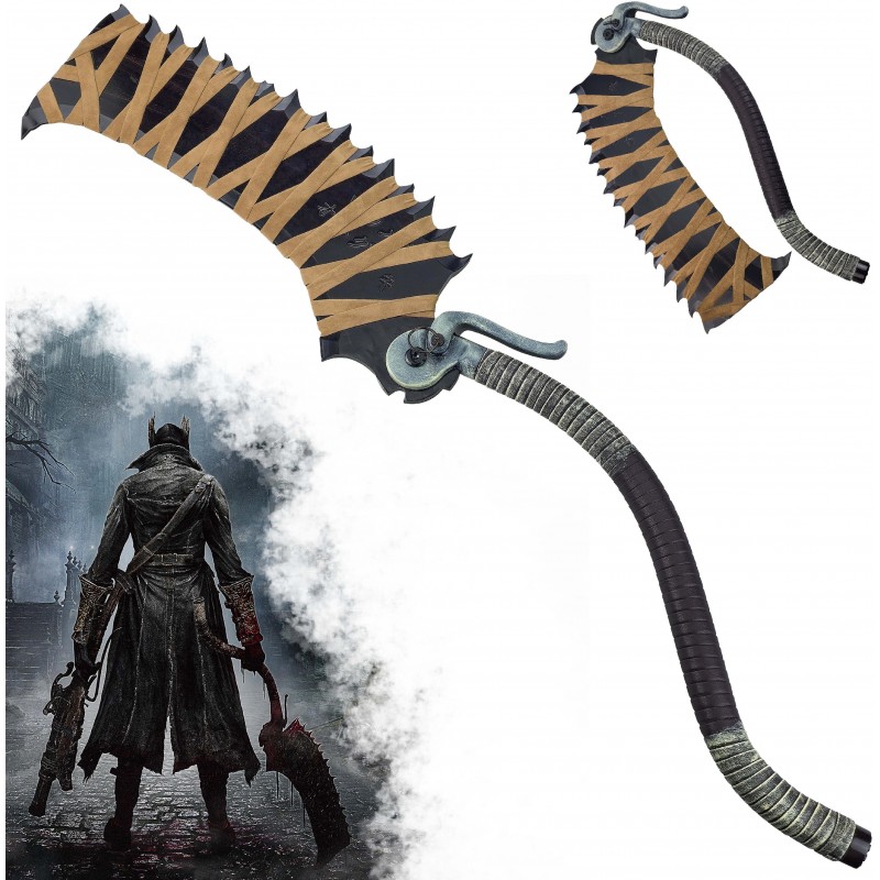 AF Skládací ocelová zbraň "SAW CLEAVER" - Bloodborne