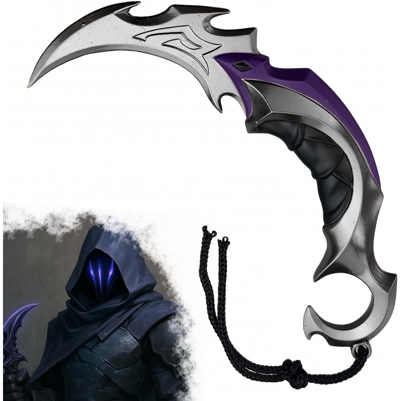 AF Malý ocelový karambit "REAVER KARAMBIT" - Valorant