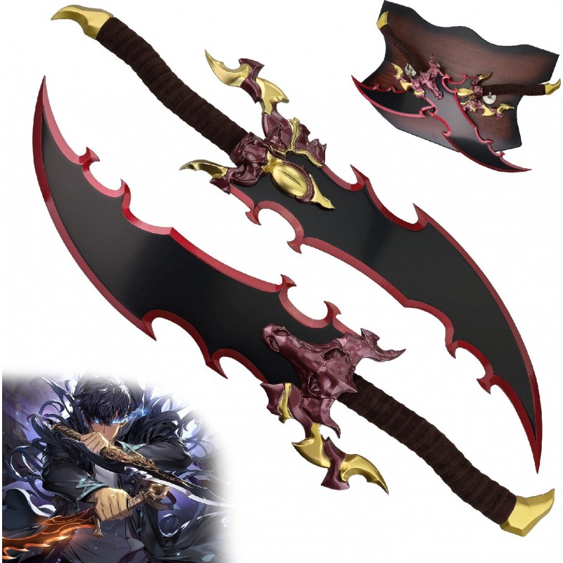 AF Ocelové dýky Sung Jinwoo "KNIGHT KILLER DAGGERS" -Solo Leveling