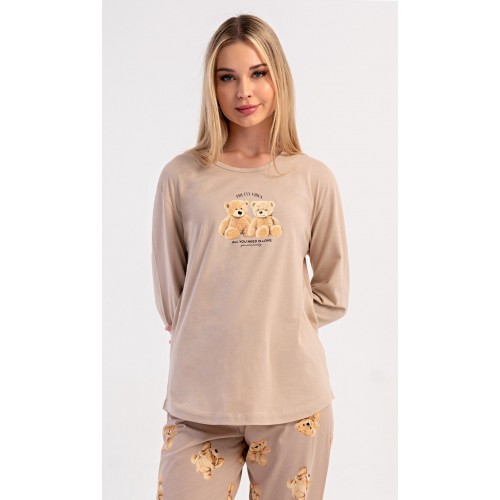 Dámské pyžamo dlouhé Monika