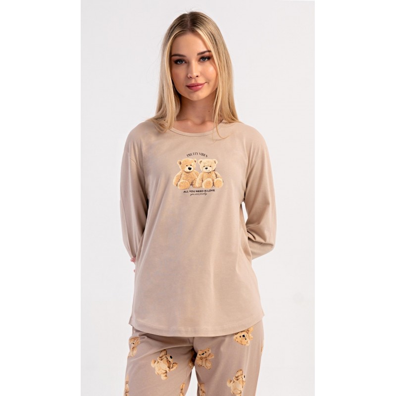 Dámské pyžamo dlouhé Monika