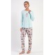 Dámské pyžamo dlouhé Jezevec