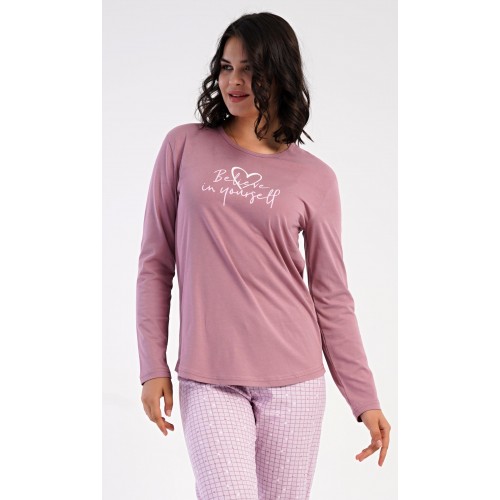 Dámské pyžamo dlouhé Believe