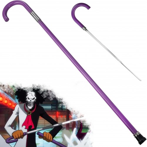 Jolly Vycházková hůl "BROOK'S SOUL SOLID" se skrytou čepelí - One Piece