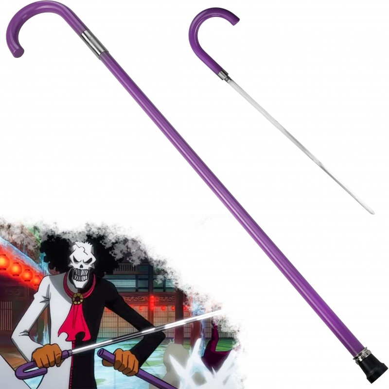 Jolly Vycházková hůl "BROOK'S SOUL SOLID" se skrytou čepelí - One Piece