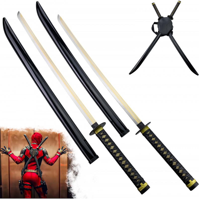 Jolly Deadpoolovy katany "ARTHUR & BEA" se zádovým závěsem - Marvel