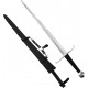 AF Ostrý středověký meč "HASTINGS SWORD" s pochvou na opasek - HQ!