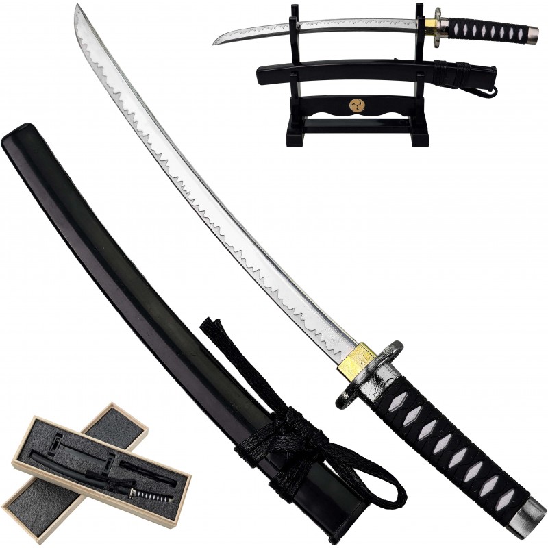 AF Malý pevný nůž "MINI KATANA" se stojánkem