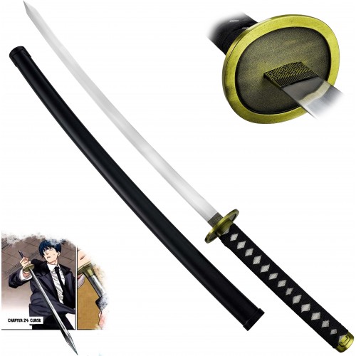 AF Ocelová katana Aki Hayakawa "NAIL SWORD" - Chainsaw Man