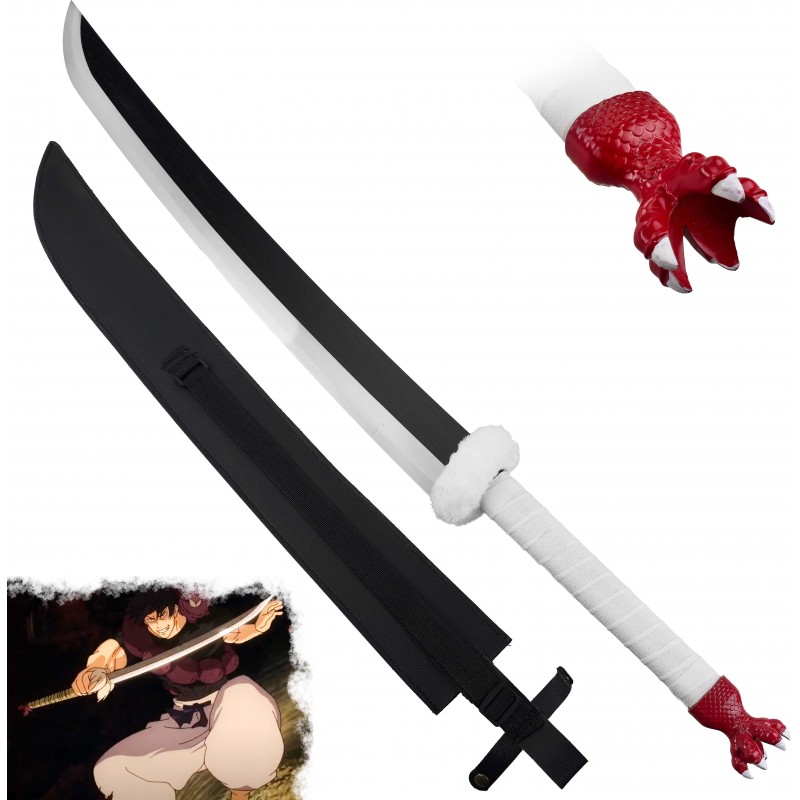 AF Ocelový meč "SOUL SPLIT KATANA" s pouzdrem - Jujutsu Kaisen