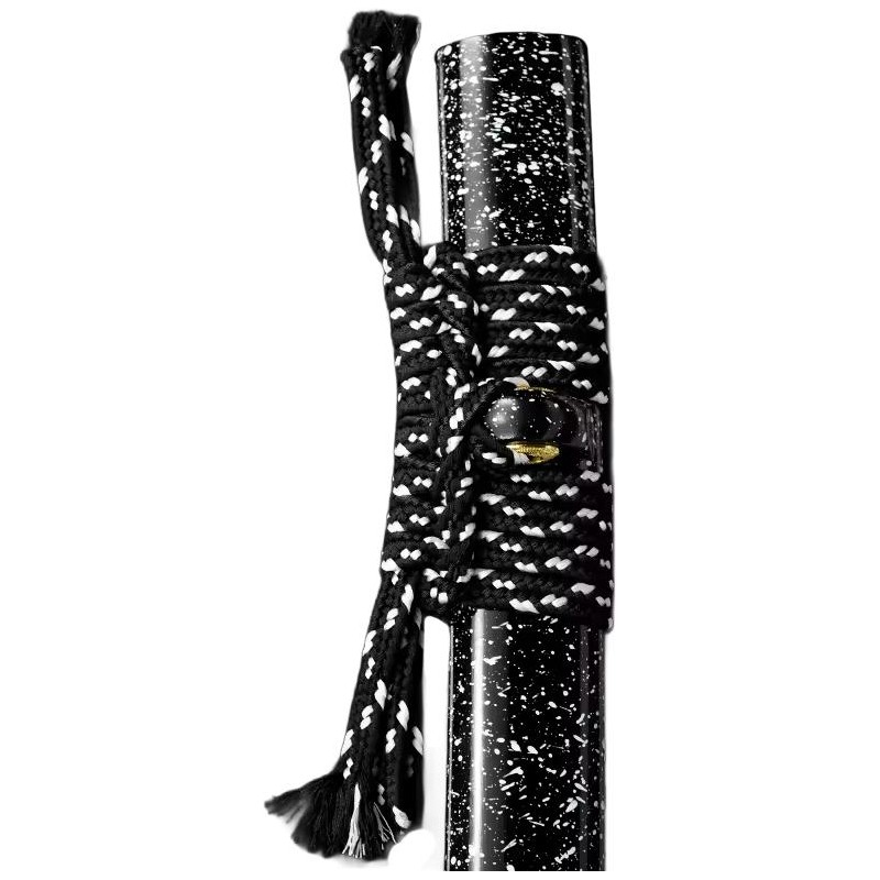 AF Japonská tkanice „SAGEO“ pro samurajské meče - 5 barev! Barva: Černo-bílá