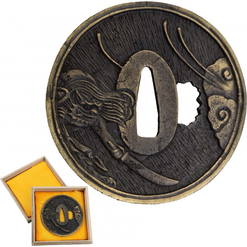 AF Náhradní záštita pro samurajské meče "ONI TSUBA"