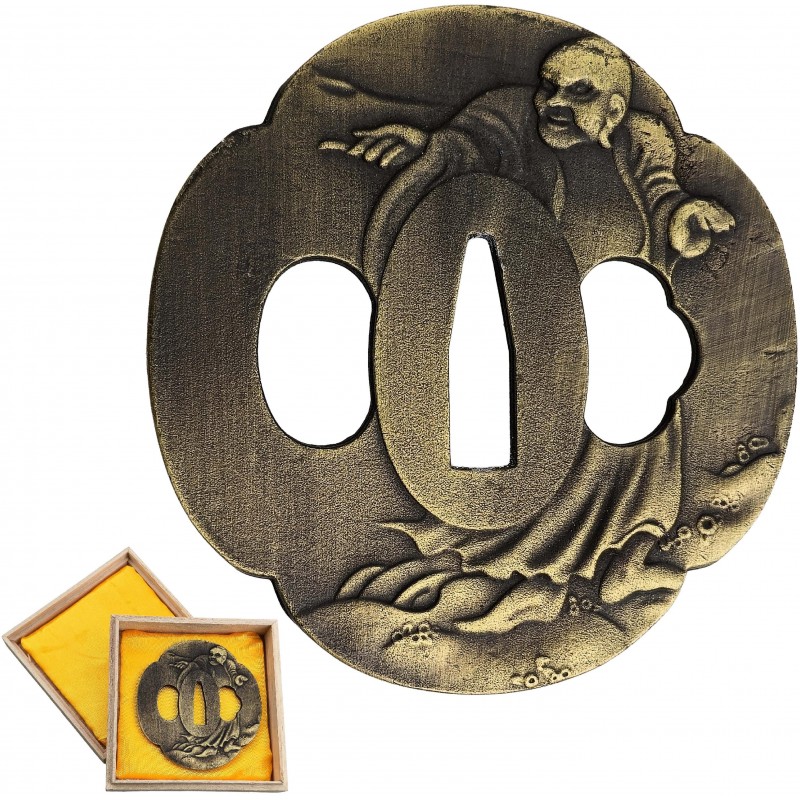 AF Náhradní záštita pro samurajské meče "RAKAN TSUBA"