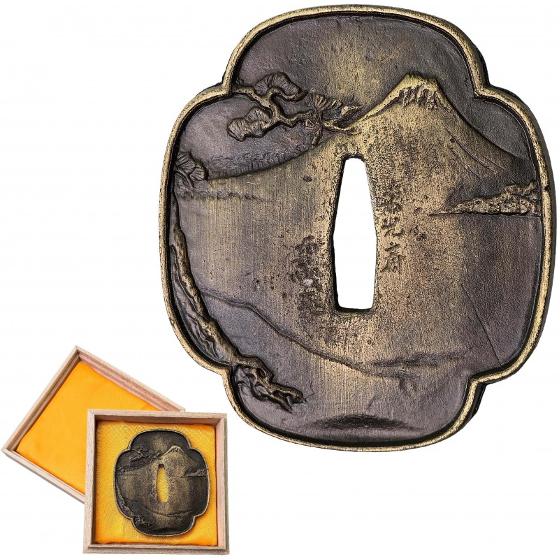 AF Náhradní záštita pro samurajské meče "SUMO FUJI TSUBA"