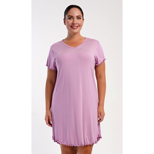 Dámská noční košile s krátkým rukávem Liliana