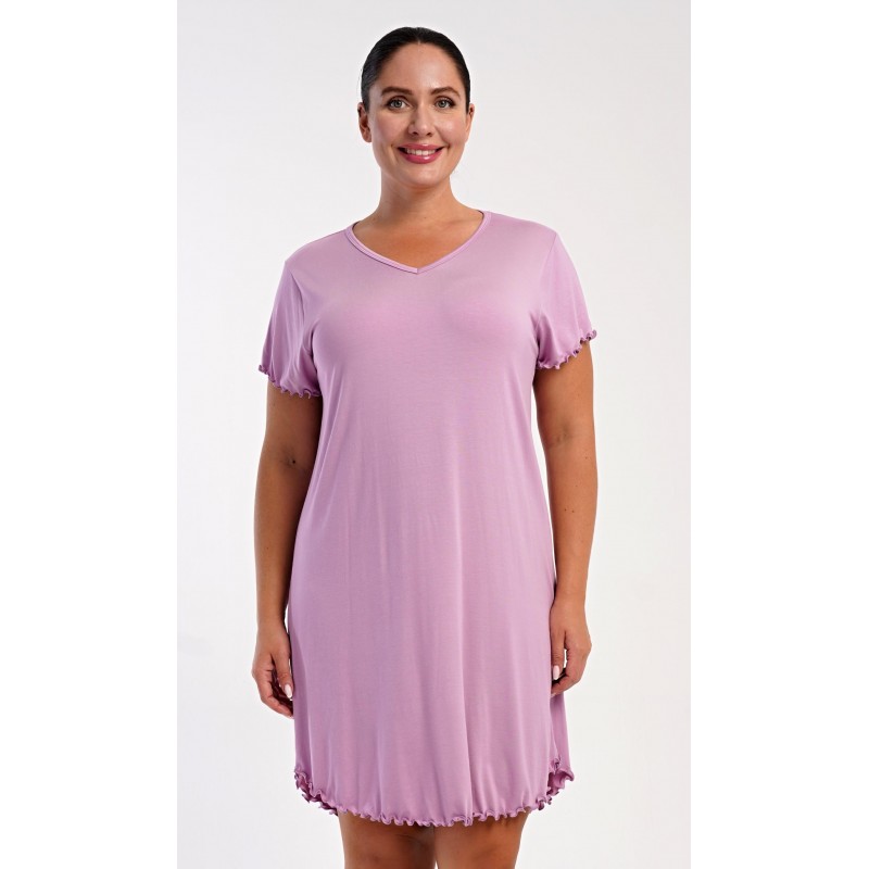 Dámská noční košile s krátkým rukávem Liliana