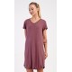 Dámská noční košile s krátkým rukávem Eliza