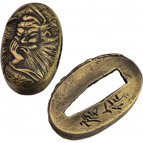 AF Sada pro samurajský meč "FUCHI A KASHIRA" - 5 variant! Barva: Yokai