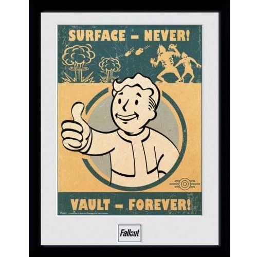 Obraz Fallout - Surface Never Vault Forever