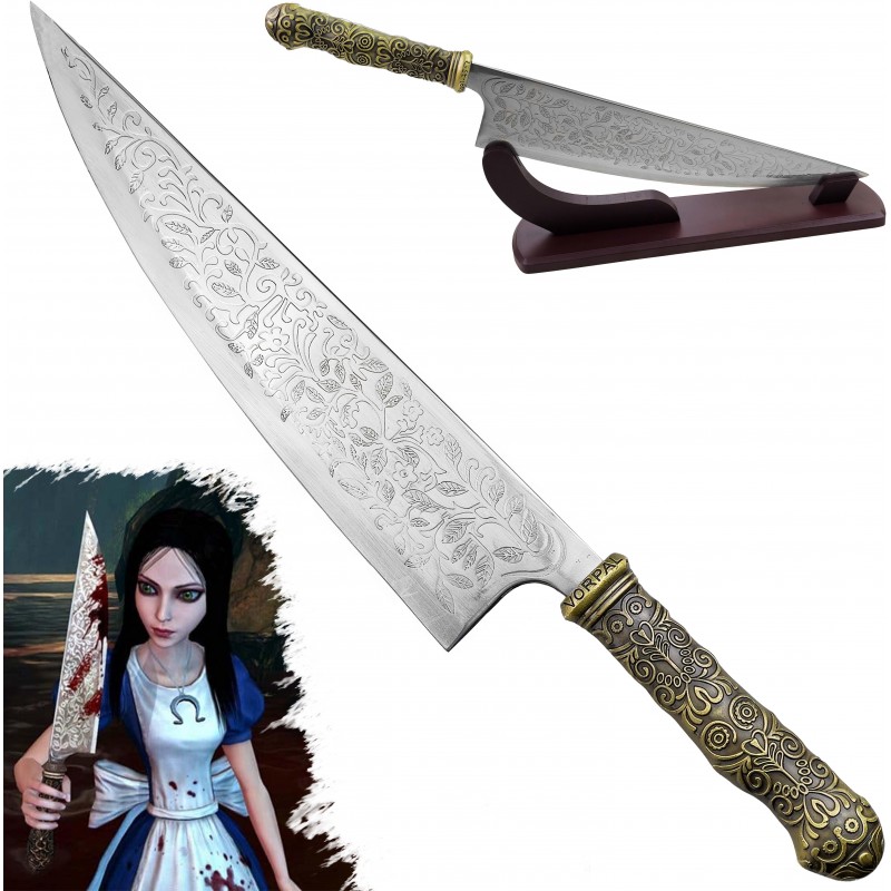 AF Celokovový nůž "VORPAL BLADE" - Alice Madness Returns