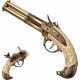 Amont Replika dvouhlavňové křesadlové pistole "GODLEN EAGLE"