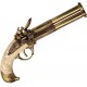 Amont Replika dvouhlavňové křesadlové pistole "GODLEN EAGLE"