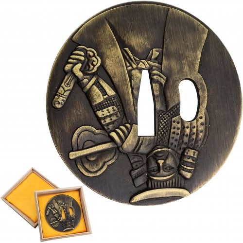 AF Náhradní záštita pro samurajské meče "SAMURAI TSUBA"