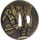 AF Náhradní záštita pro samurajské meče "SAMURAI TSUBA"