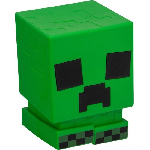 Lampička Minecraft SquishyGlo - Creeper, silikonová