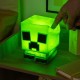 Lampička Minecraft SquishyGlo - Creeper, silikonová
