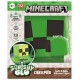 Lampička Minecraft SquishyGlo - Creeper, silikonová