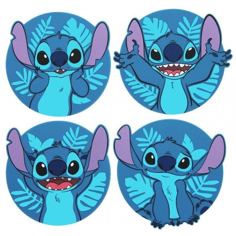 Podtácky Lilo & Stitch - Stitch (4 ks)