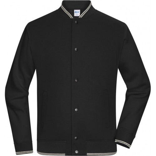 Baseball pánská bunda - Černá-černá