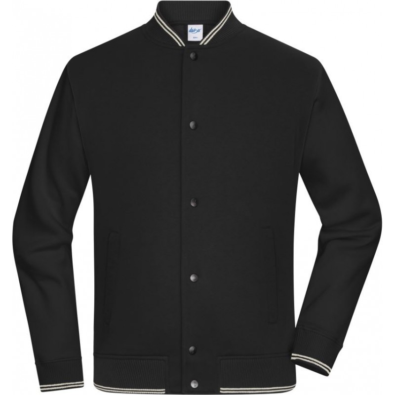 Baseball pánská bunda - Černá-černá