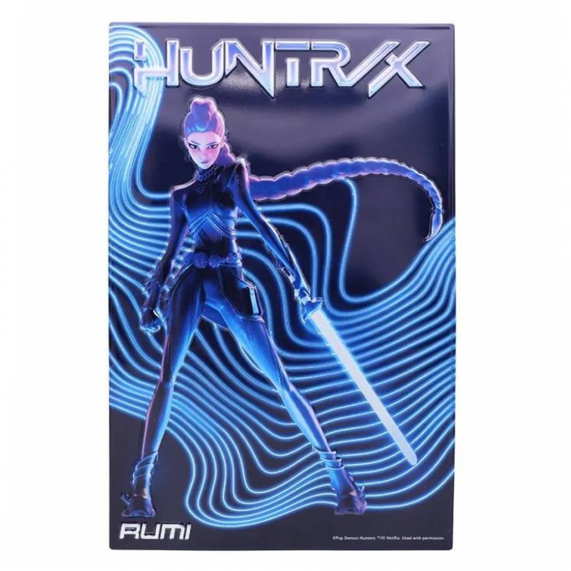 Plechová cedule KPop Demon Hunters - Rumi