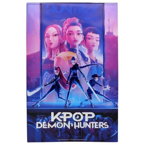 Plechová cedule KPop Demon Hunters