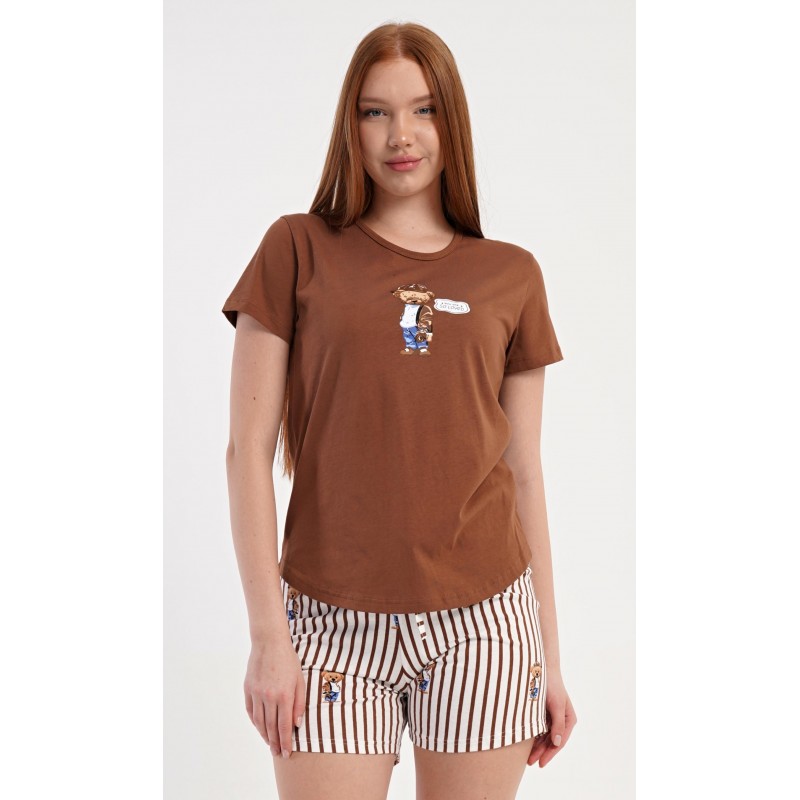 Dámské pyžamo šortky Bear