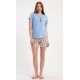 Dámské pyžamo šortky Bear