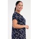 Dámská noční košile s krátkým rukávem Butterflies