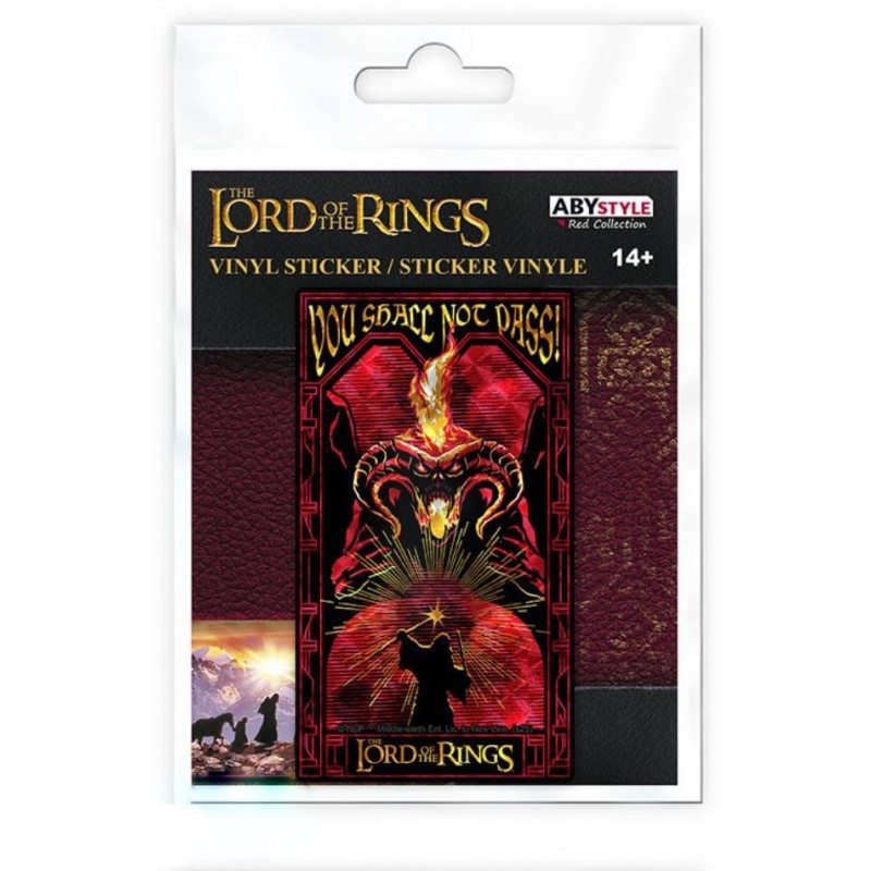 Vinylová samolepka Pán prstenů - You Shall Not Pass