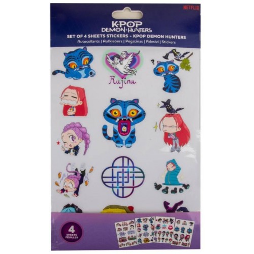 Sada samolepek KPop Demon Hunters (53 ks)