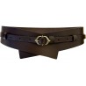 Kožený opasek 2v1