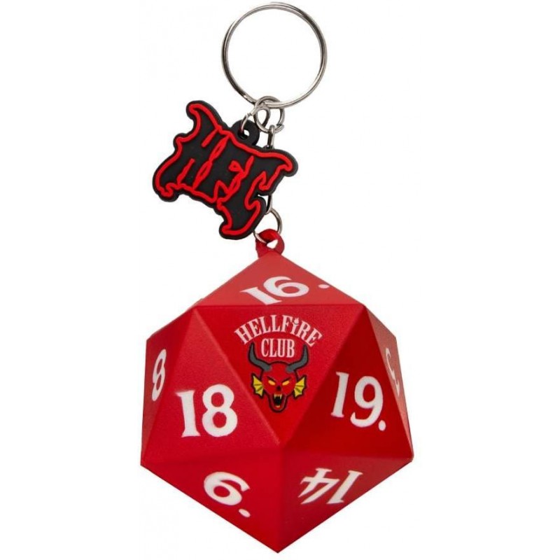 Antistresová klíčenka Stranger Things - Hellfire Club