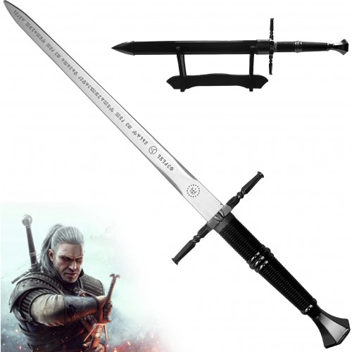 Jolly Zaklínačská dýka "DAGGER ON HUMANS" se stojánkem - The Witcher