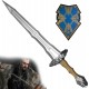 Jolly Meč Thorina Pavézy "EREBOR SWORD" - Hobbit