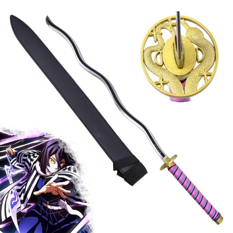 Jolly Ocelová nichirin katana "TWISTED SWORD" - Demon Slayer