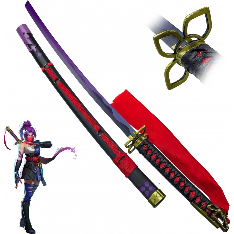 AF Ocelová katana Psylocke "PSYCHIC KATANA" - Marvel Rivals
