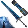 AF Masivní ocelový meč "DARK MOON GREATSWORD" s velkou plaketou - Elden Ring