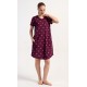 Dámské domácí šaty s krátkým rukávem Heart